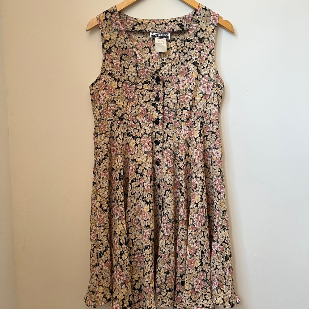 90’s Floral Dress